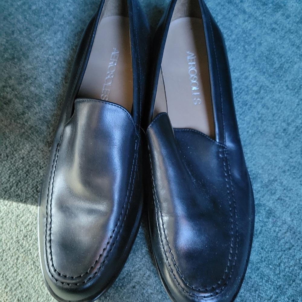 Aerosoles 5.5 womens basic blk shoes